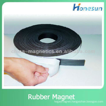 rubber magnetic tape one side adhesive